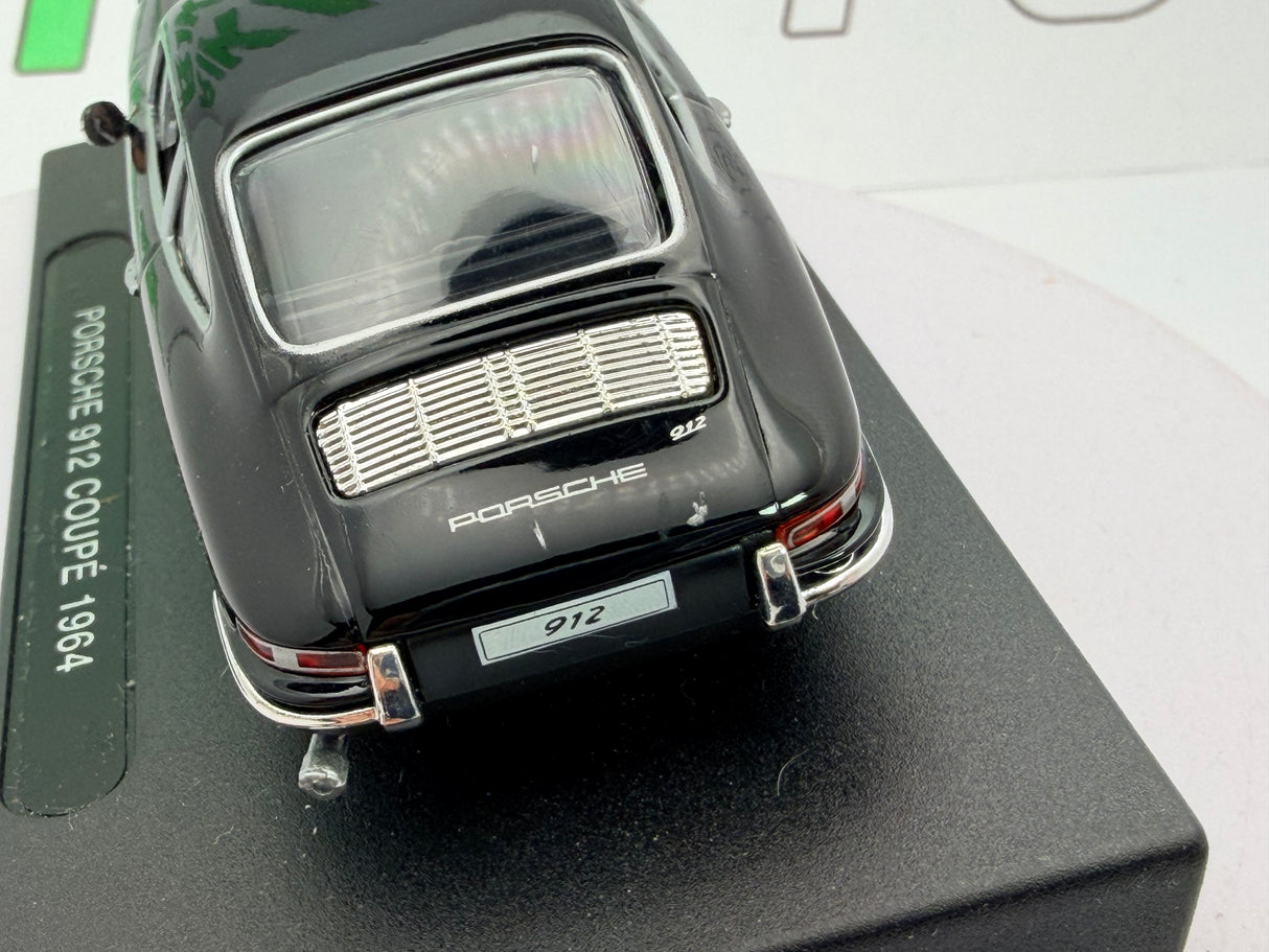 Porsche 912 Coupé Edicola 1/43 Nero 1964