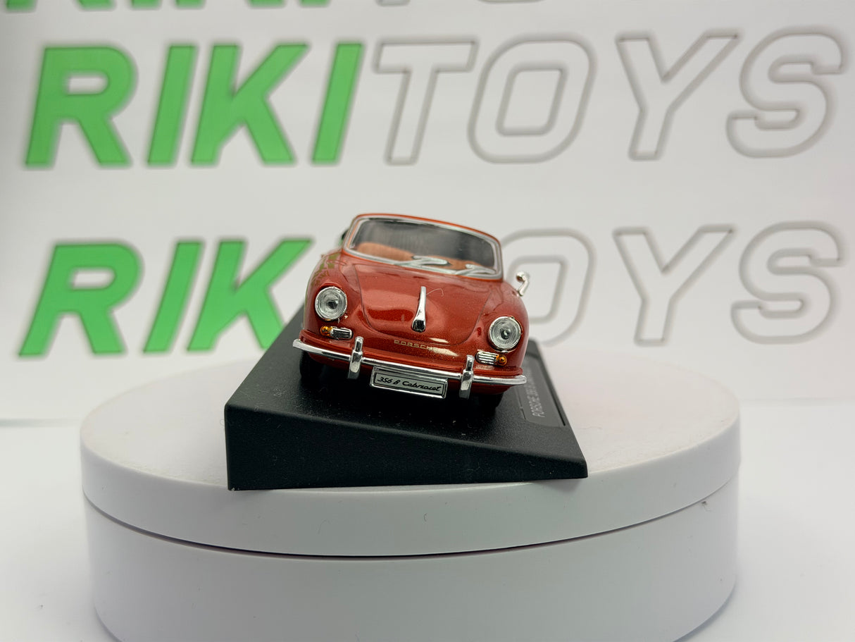 Porsche 356 B Cabrio Edicola 1/43 Marrone 1959