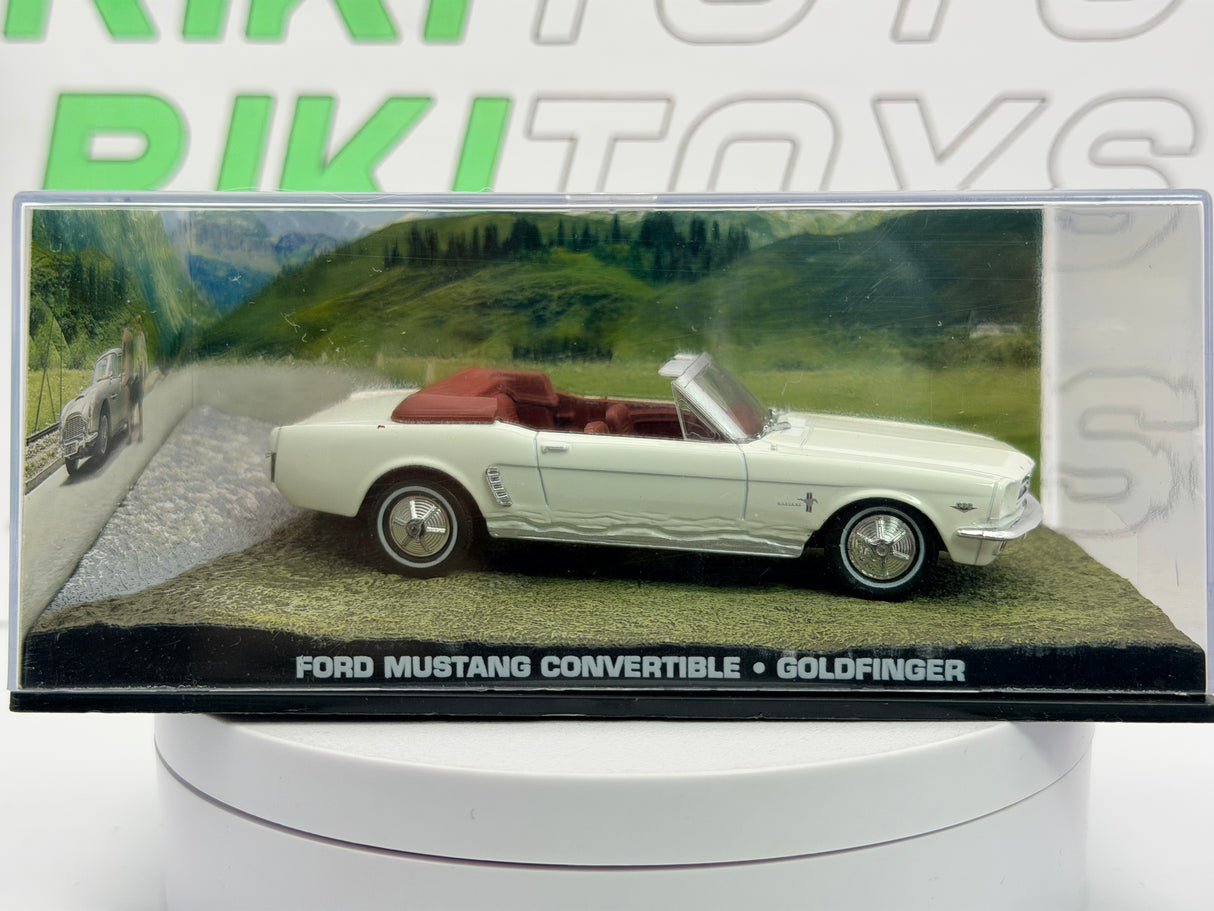 Ford Mustang Cabrio Edicola 1/43 Bianco 1965