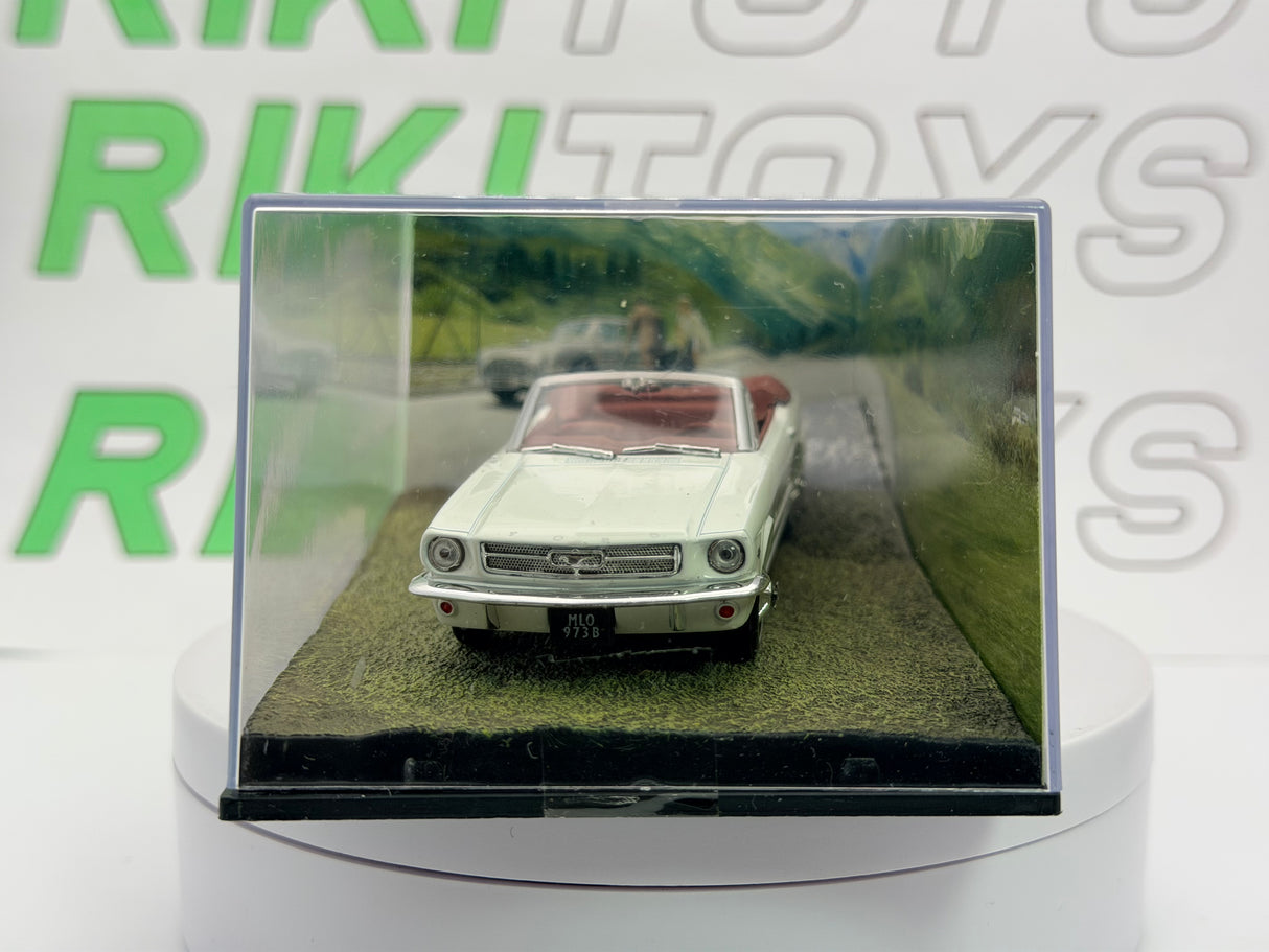 Ford Mustang Cabrio Edicola 1/43 Bianco 1965