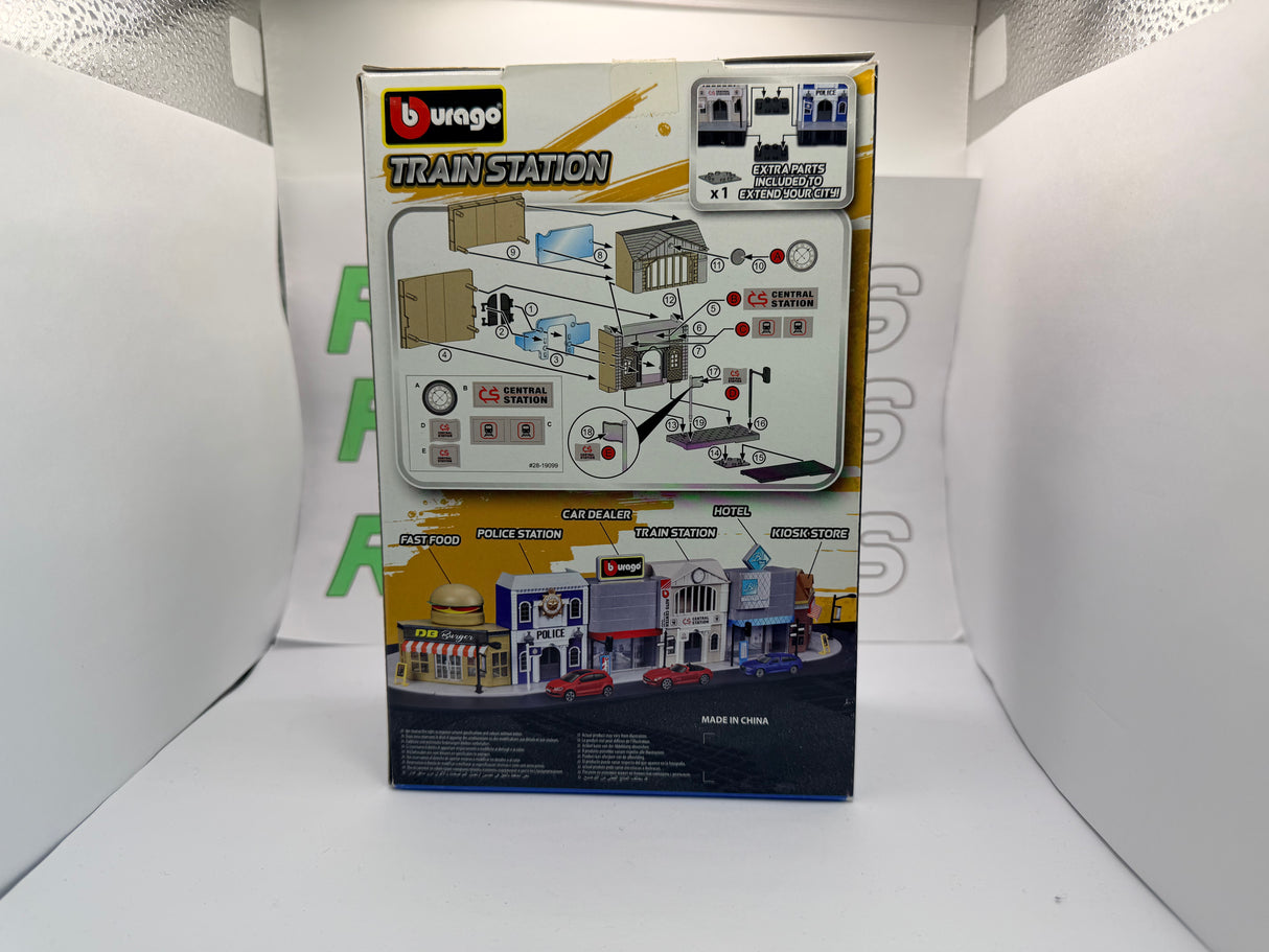 SET Jeep Renegade Burago build your city 1/43 Arancione