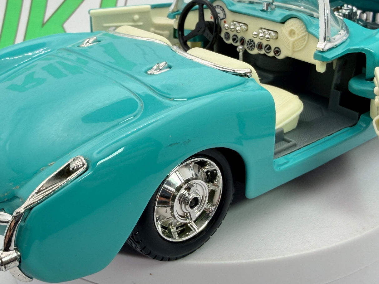 Chevrolet Corvette Maisto 1/24 Verdeazzurro 1957