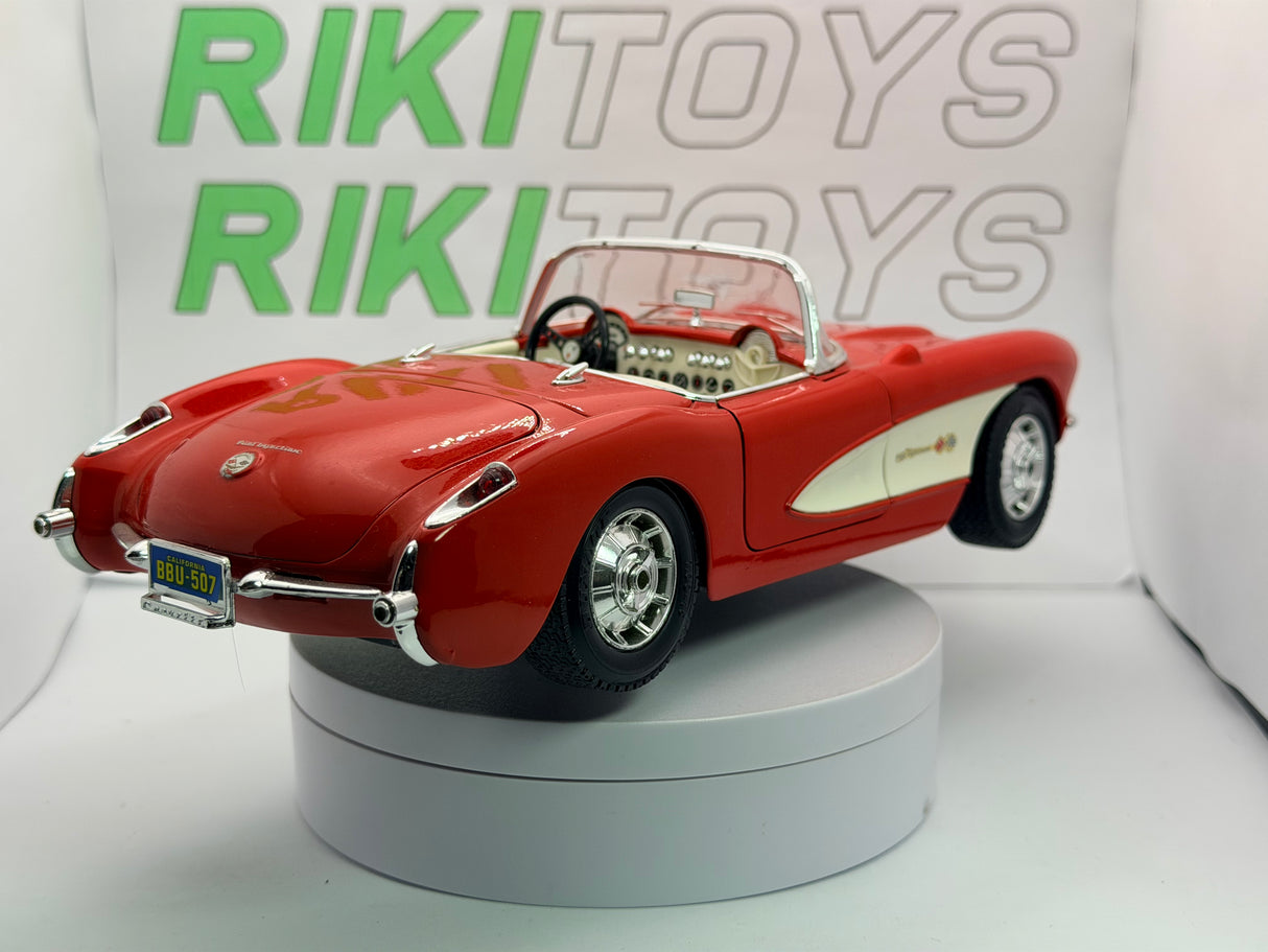Chevrolet Corvette Burago 1/18 Rosso 1957