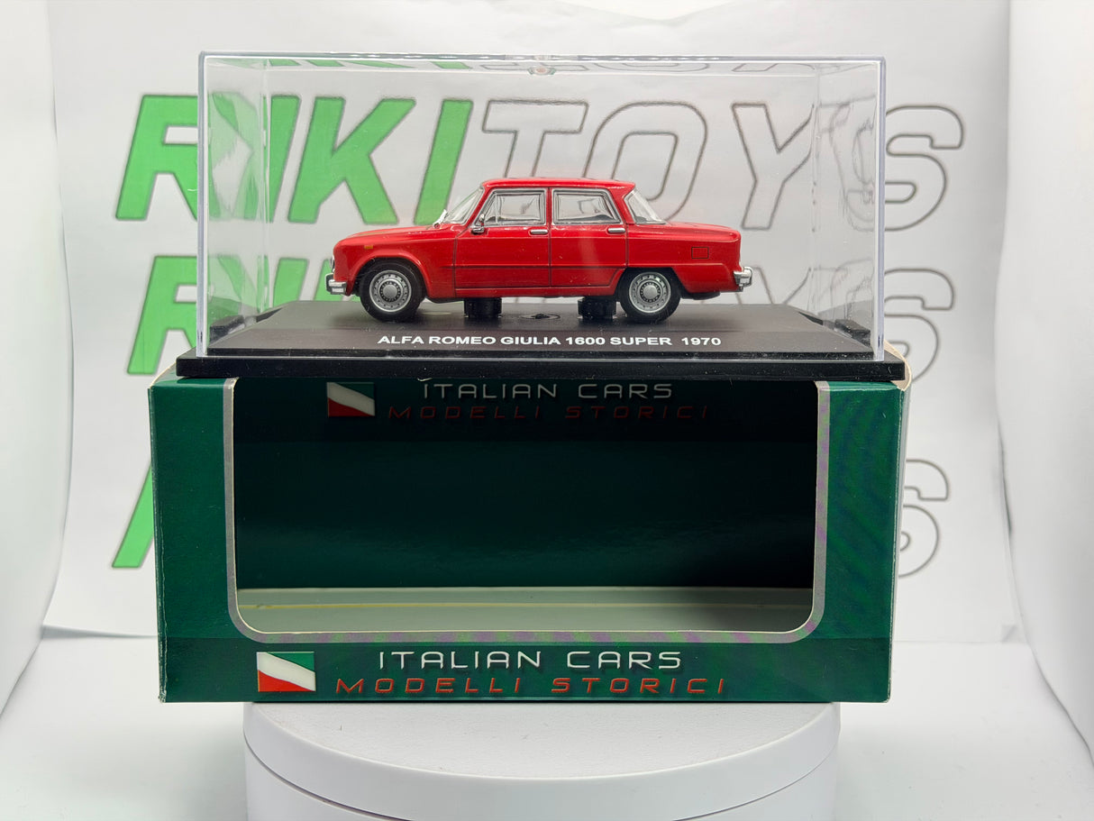 Alfa Romeo Giulia Super 1600 Edison 1/43 Rosso 1970