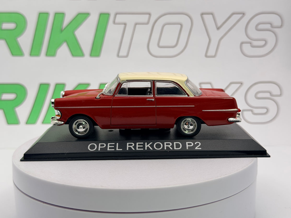 Opel Rekord P2 Edicola 1/43 Rosso