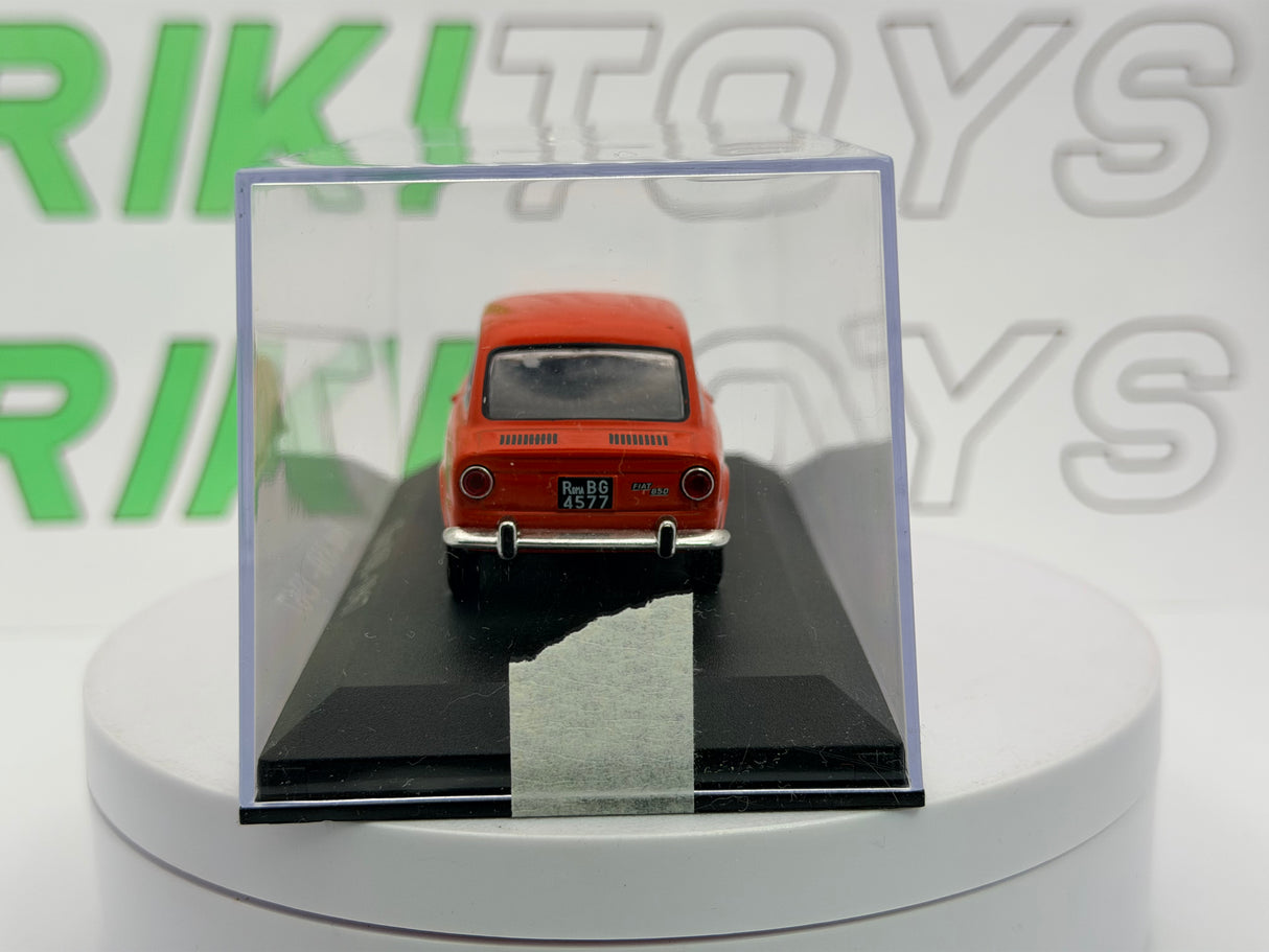 Fiat 850 Edicola 1/43 Rosso 1967