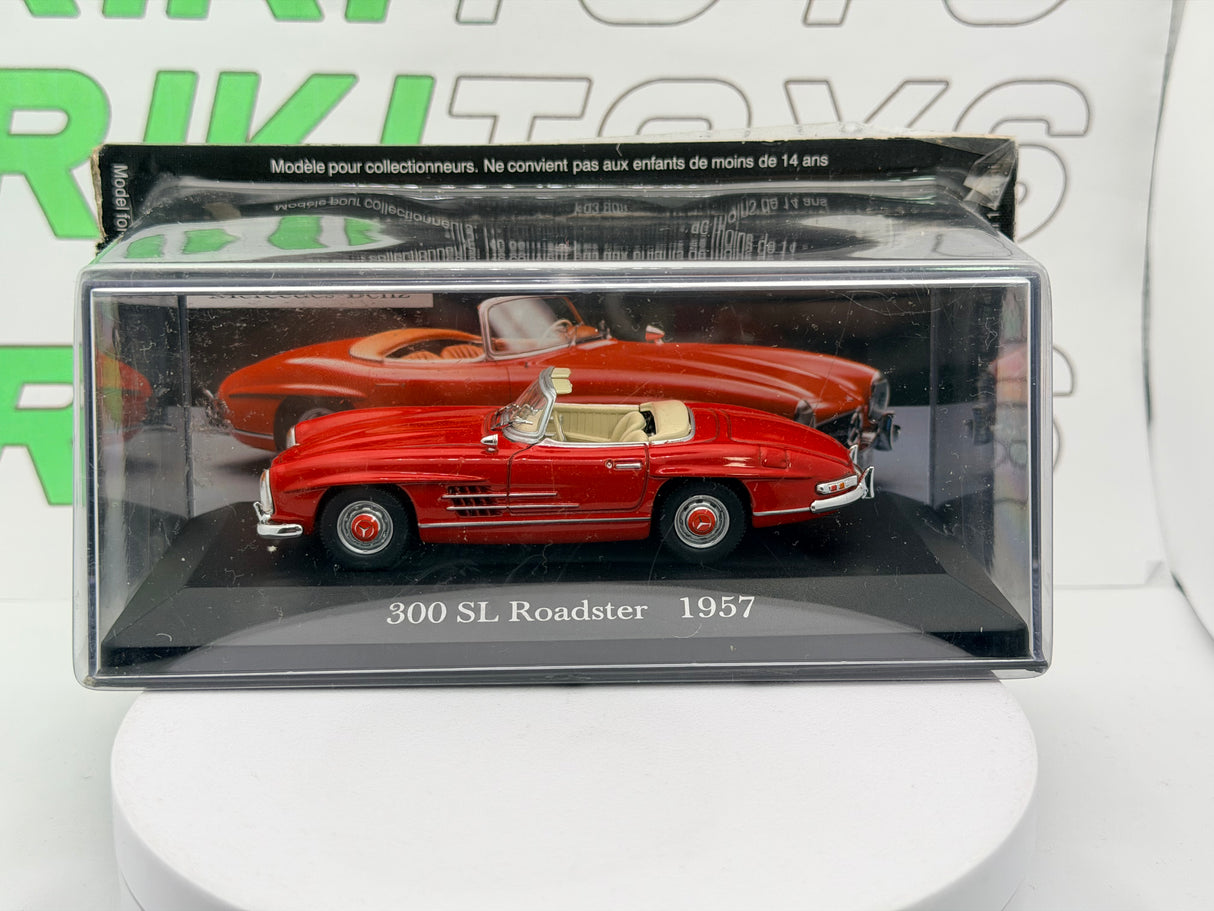 Mercedes Benz 300 SL Roadster Atlas 1/43 Rosso 1957