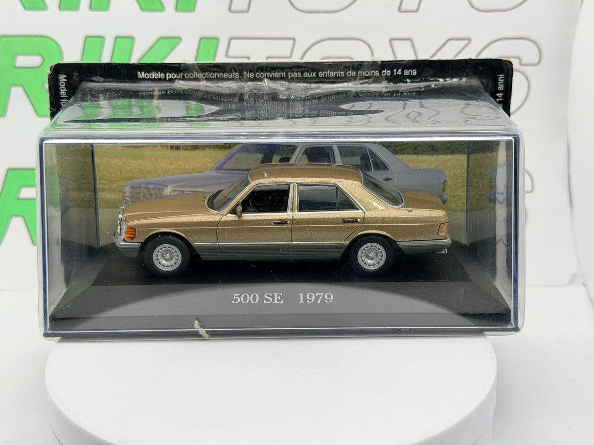 Mercedes Benz 500 SE W 126 Atlas 1/43 Oro metallizzato 1979