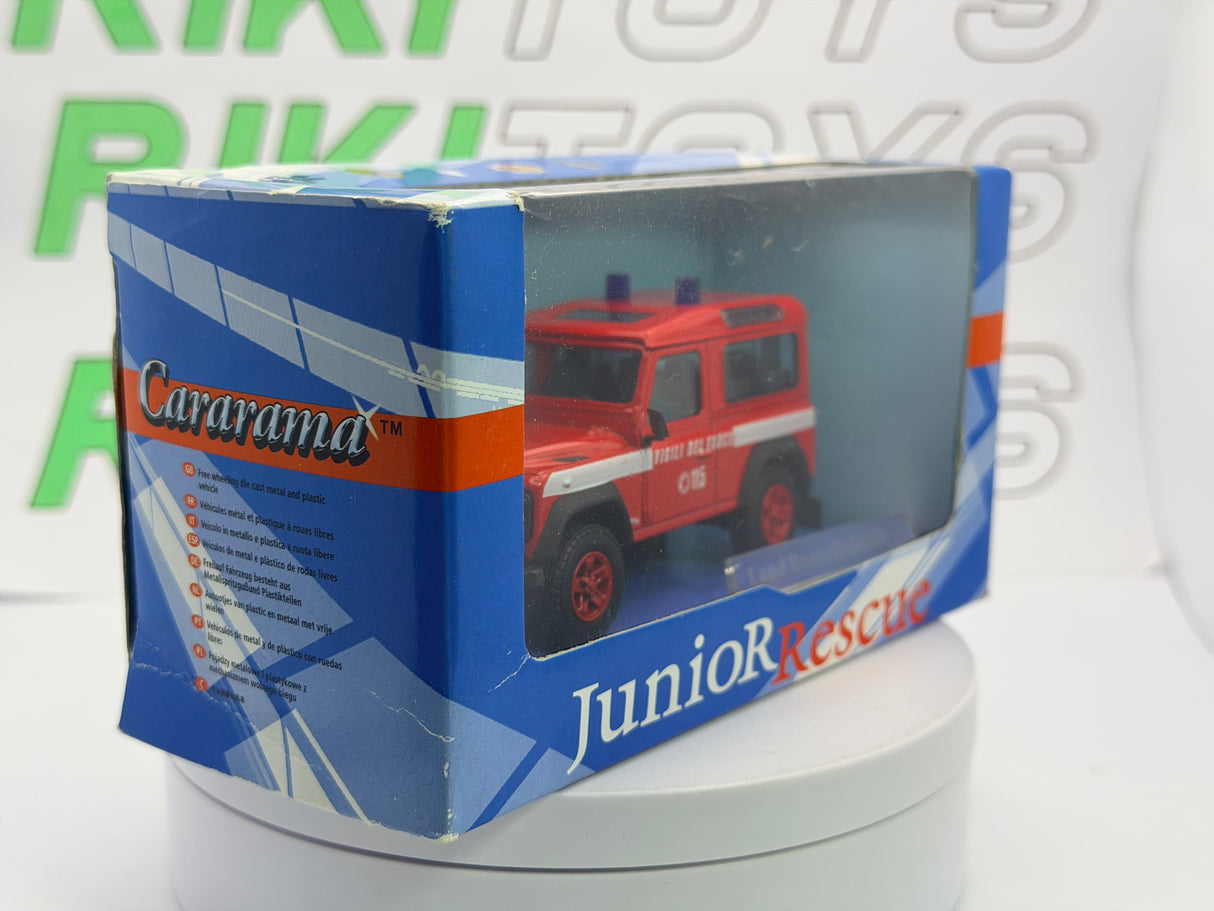 Land Rover Defender Cararama 1/43 Rosso