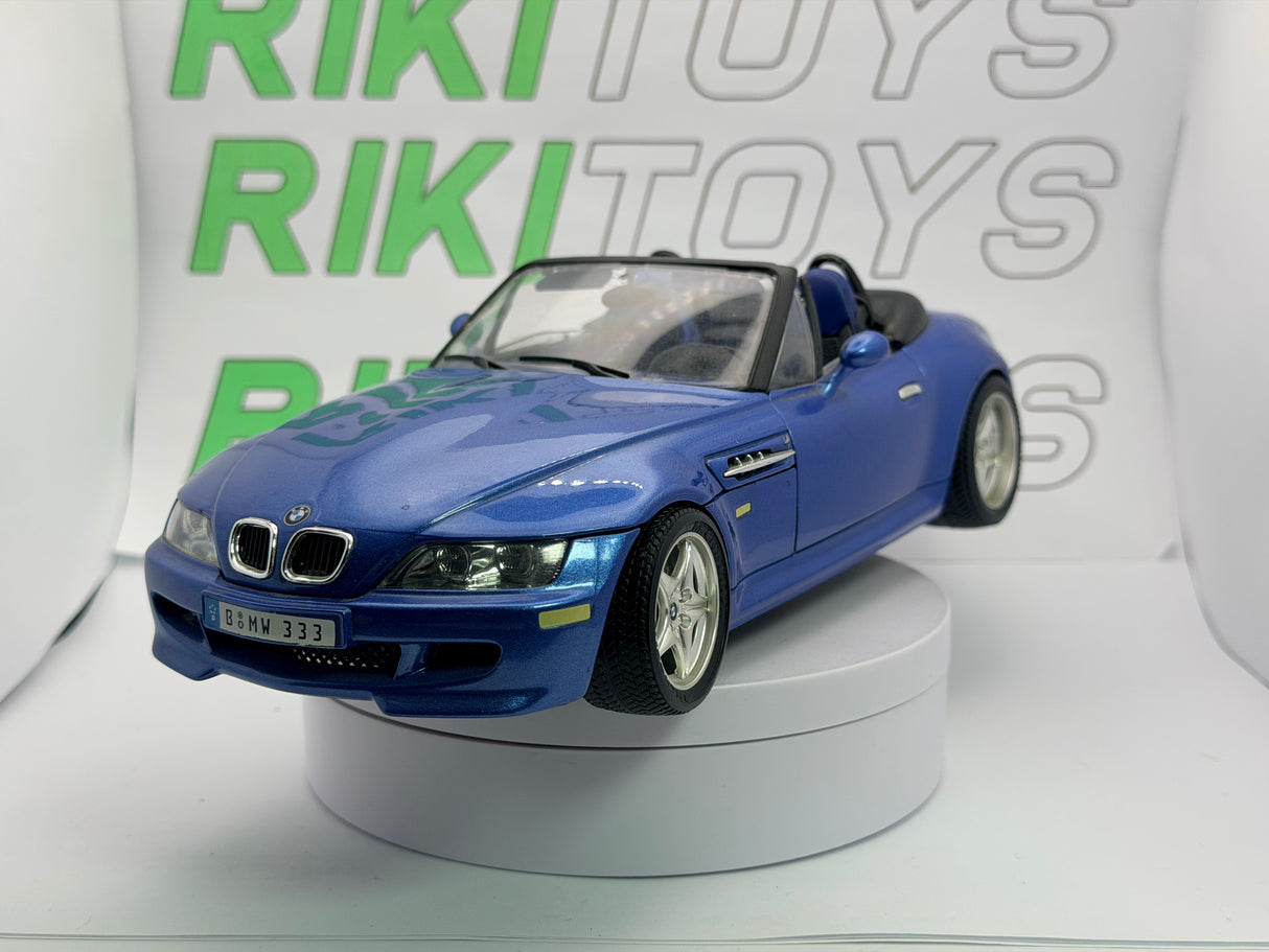 BMW Z3M Burago 1/18 Blu metallizzato 1997