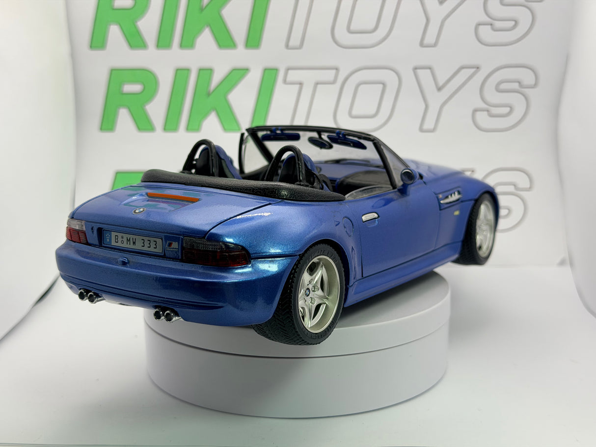 BMW Z3M Burago 1/18 Blu metallizzato 1997