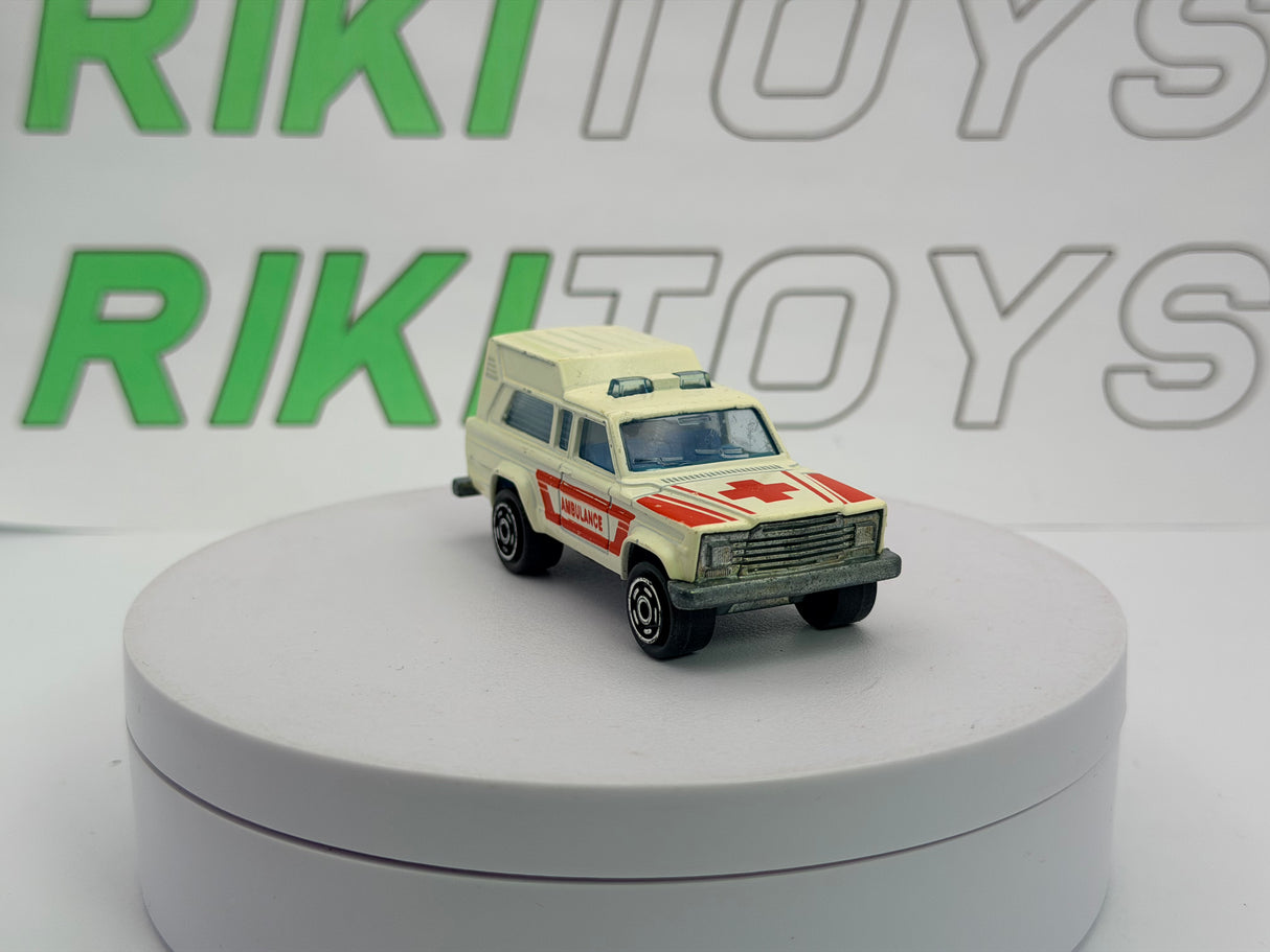 Ambulance Majorette 1/64 Bianco