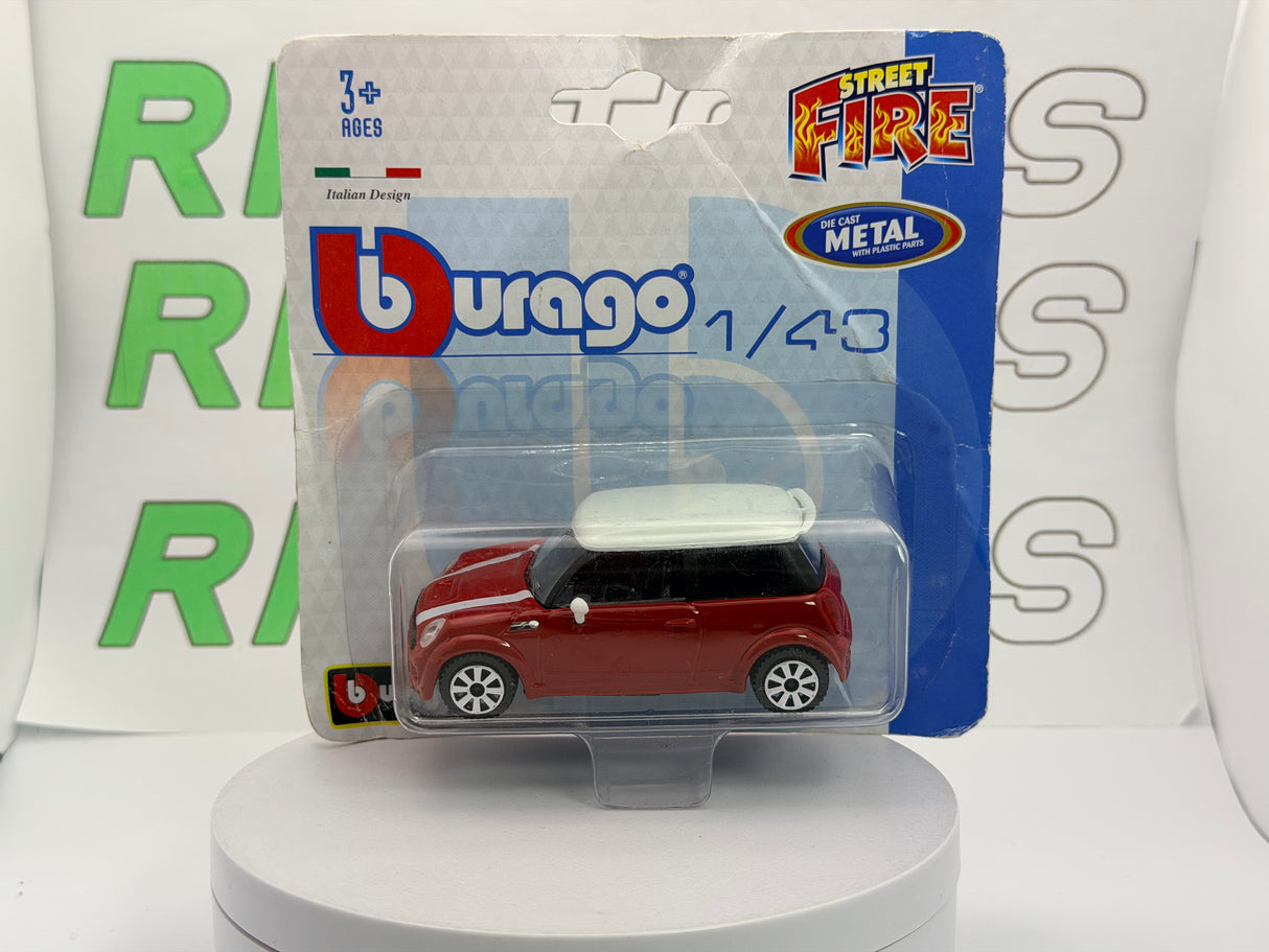 Mini Cooper S Burago 1/43 Rosso 2004