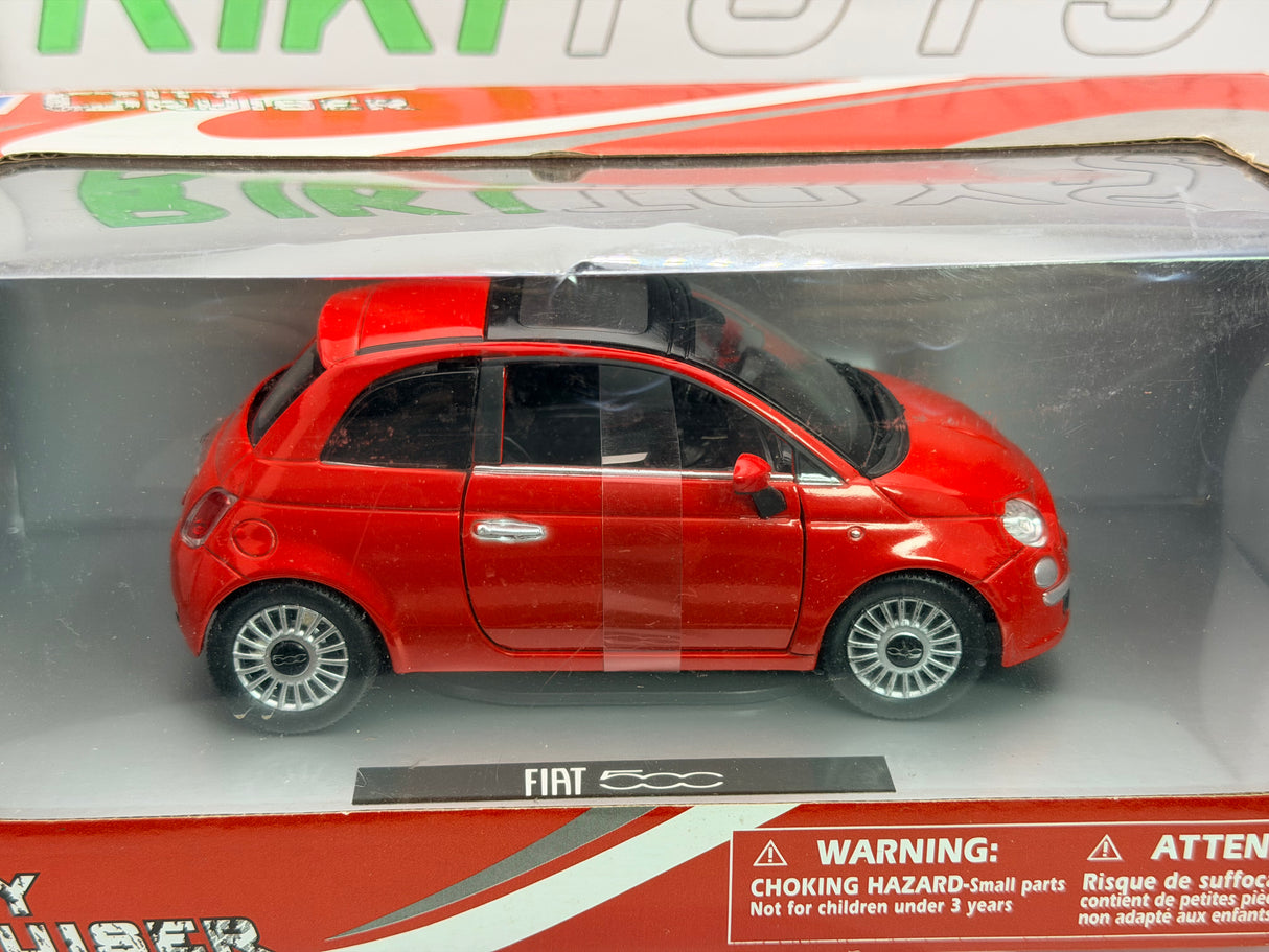 Fiat 500 New Ray 1/24 Rosso 2007