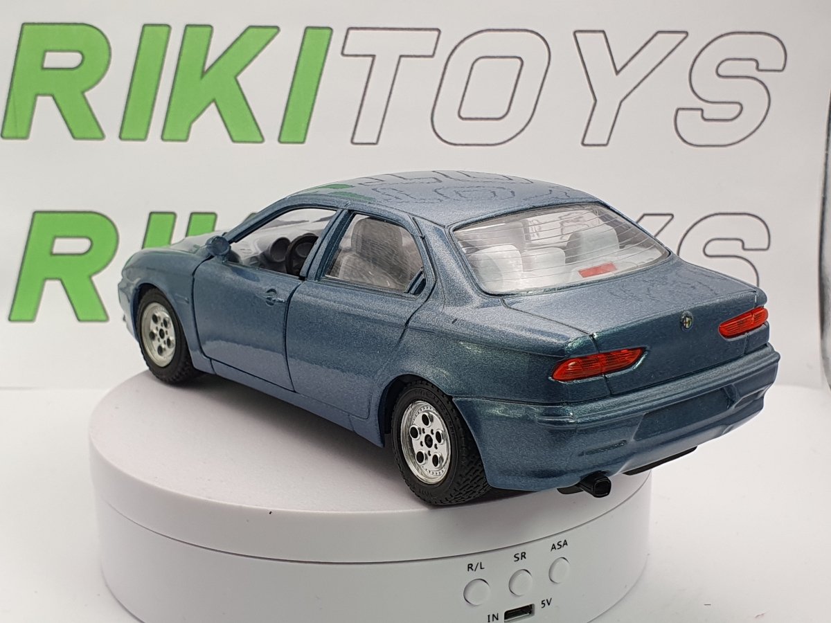 Alfa Romeo 156 Burago 1/24 Azzurro - RikiToys - Burago#