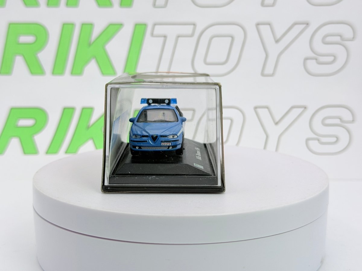 Alfa Romeo 156 Station Wagon Polizia Cararama 1/72 Azzurro 1999 - RikiToys - Cararama