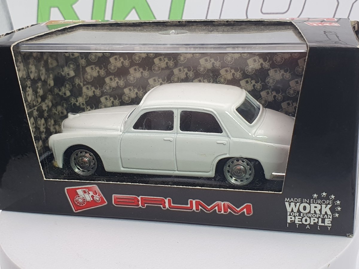 Alfa Romeo 1900 Berlina Brumm 1/43 Bianco 1950 - RikiToys - Brumm