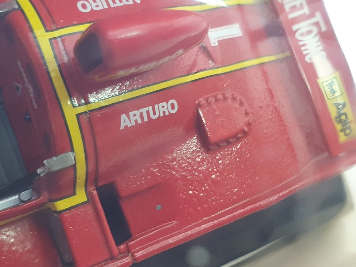 Alfa Romeo 33 SC 12 MetroMo 1/43 Rosso 1977 - RikiToys - MetroMo