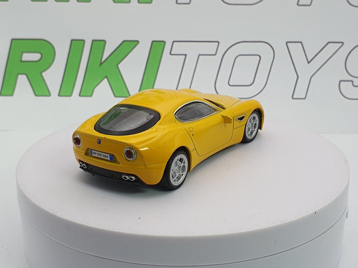 Alfa Romeo 8 C Mondo Motors 1/43 Giallo 2007 - RikiToys - Mondo Motors#
