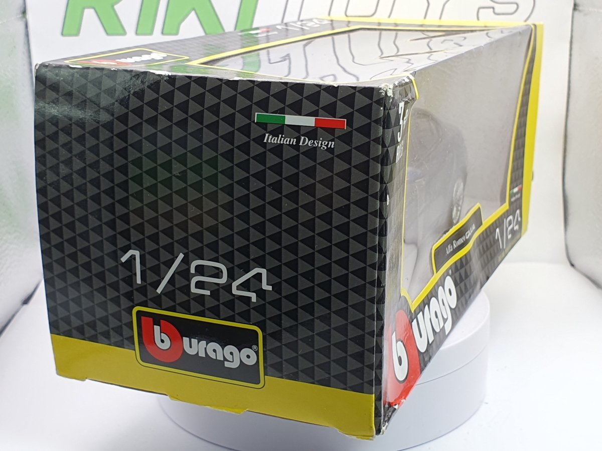 Alfa Romeo Giulia Burago 1/24 Blu - RikiToys - Burago#