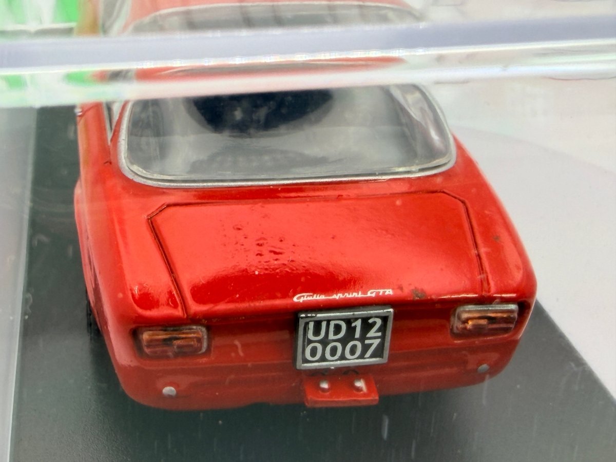 Alfa Romeo Giulia GTA 1600 Metro Models 1/43 Rosso 1965 - RikiToys - Metro Models