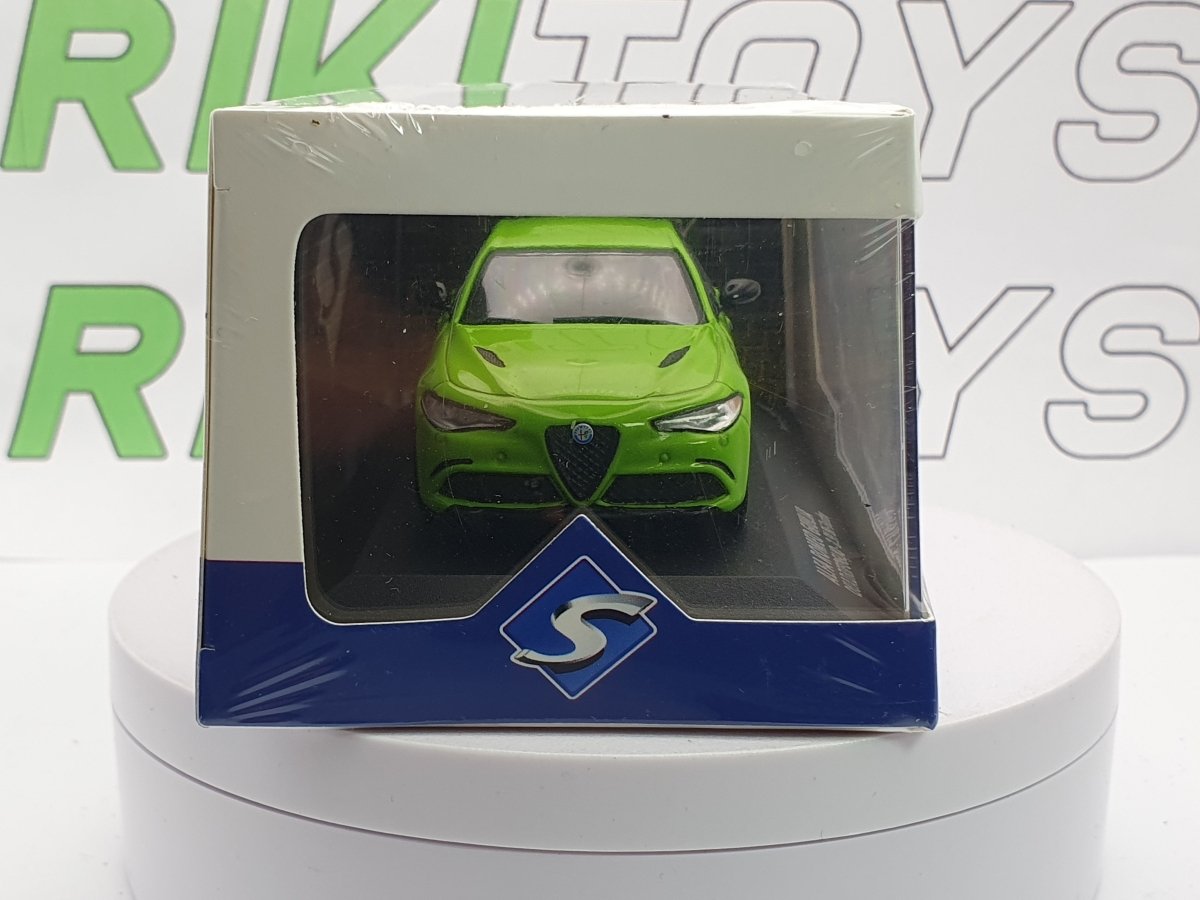 Alfa Romeo Giulia Quadrifoglio Solido 1/43 Verde - RikiToys - Solido#