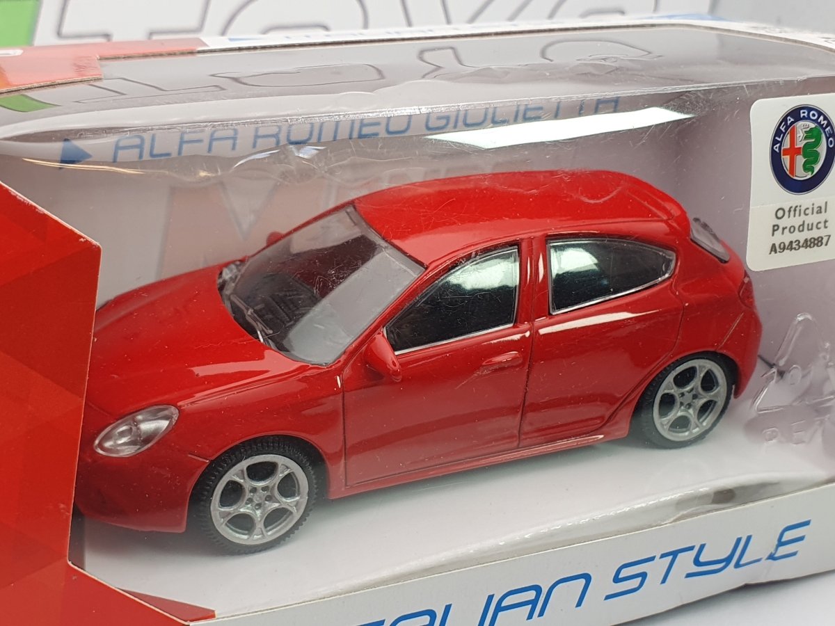 Alfa Romeo Giulietta MondoMotors 1/43 Rosso 2010 - RikiToys - MondoMotors