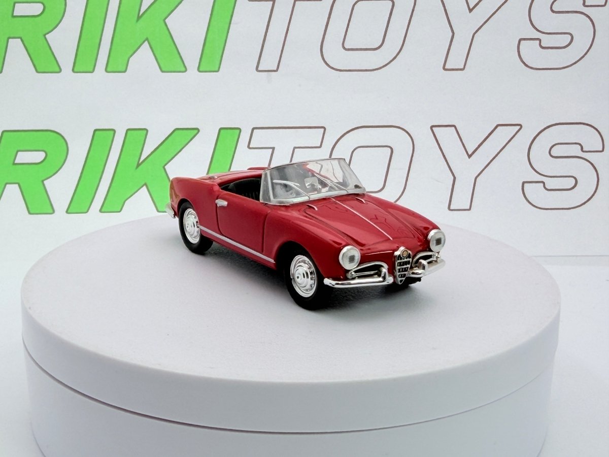 Alfa Romeo Gulietta Spider Del Prado 1/43 Rosso - RikiToys - Del Prado