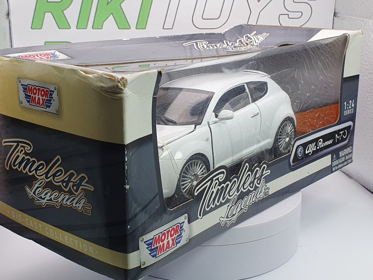 Alfa Romeo Mito Motor Max 1/24 Bianco - RikiToys - Motor Max#