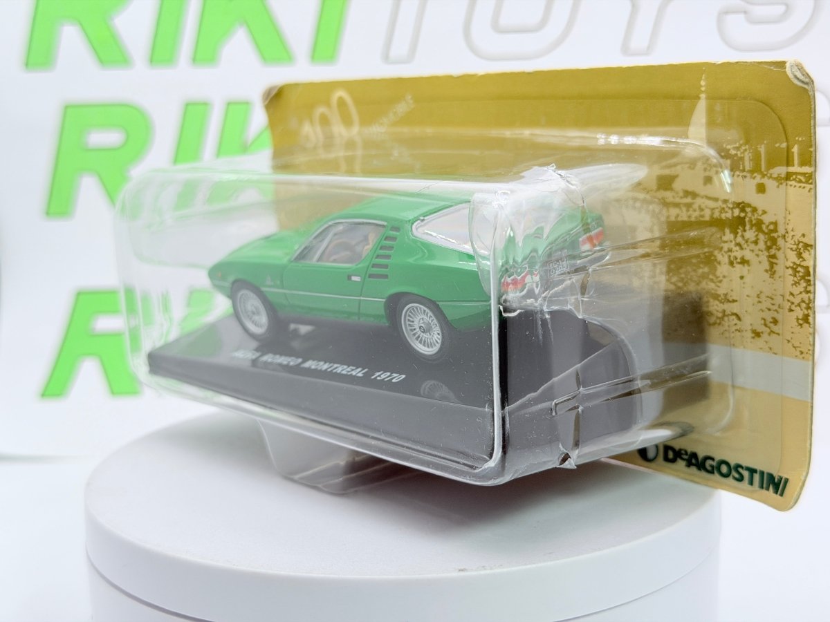Alfa Romeo Montreal Edicola 1/43 Verde 1969 - RikiToys - Edicola#