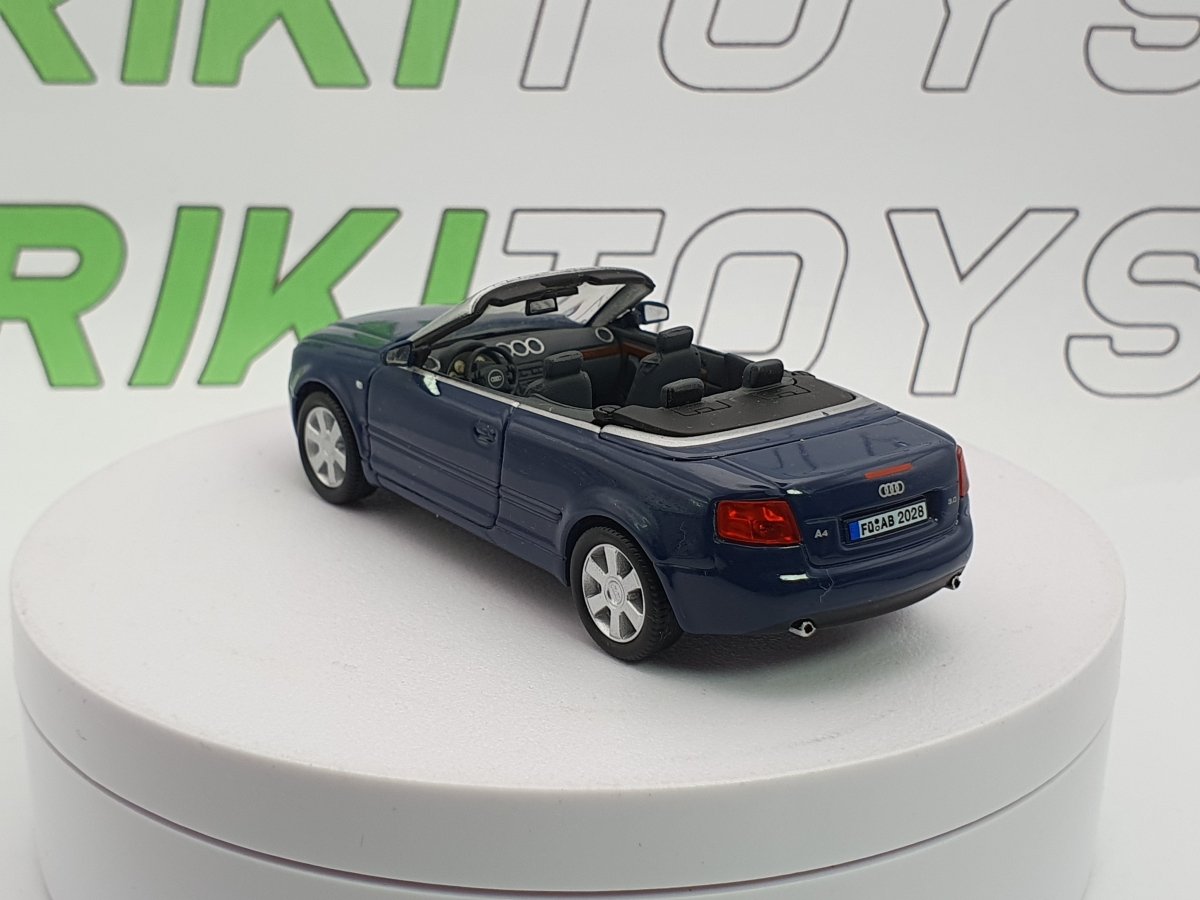 Audi A4 Cabrio Edison 1/43 Blu 2003 - RikiToys - Edison