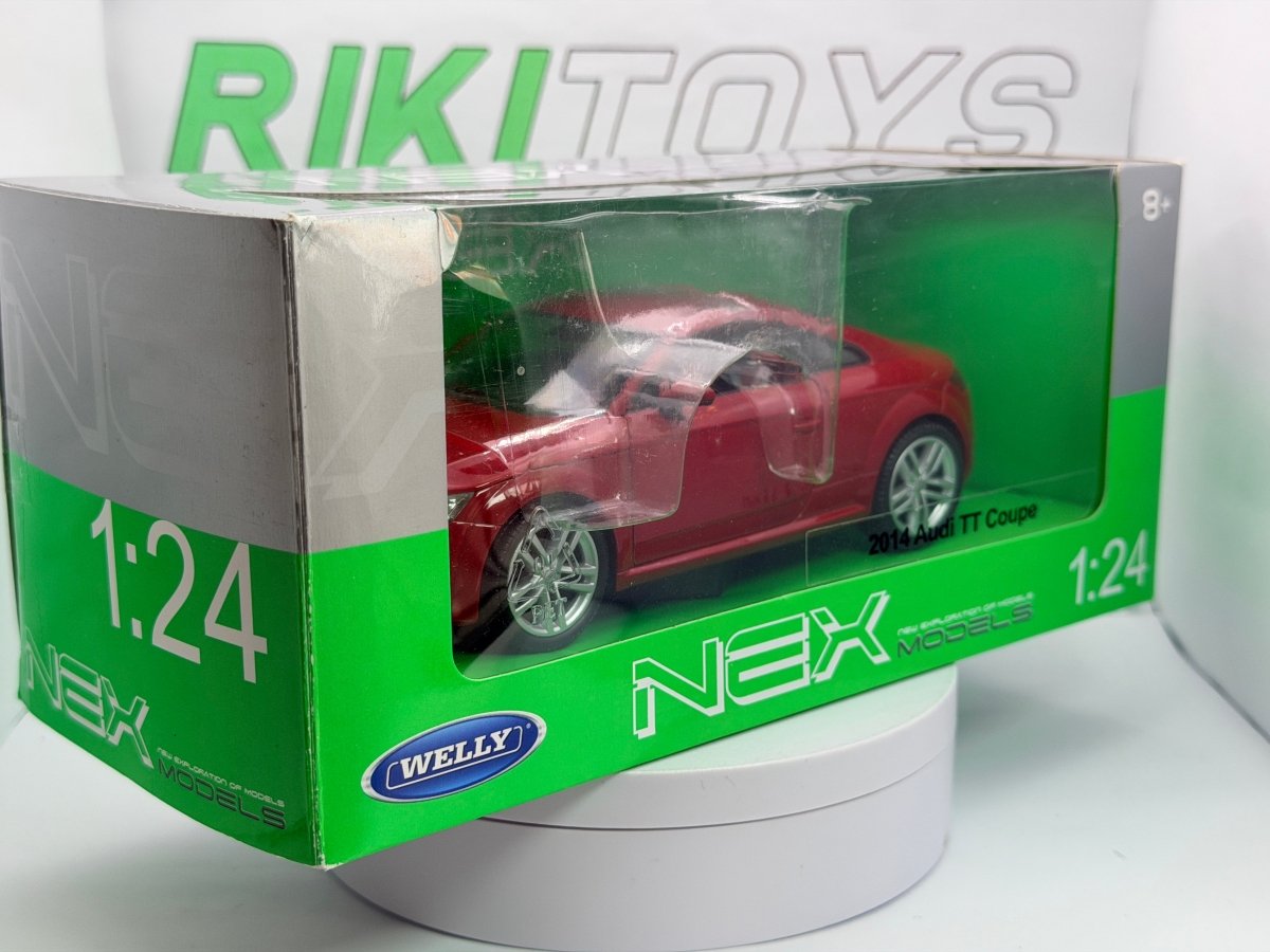 Audi TT Coupé Nex 1/24 Rosso - RikiToys - Nex