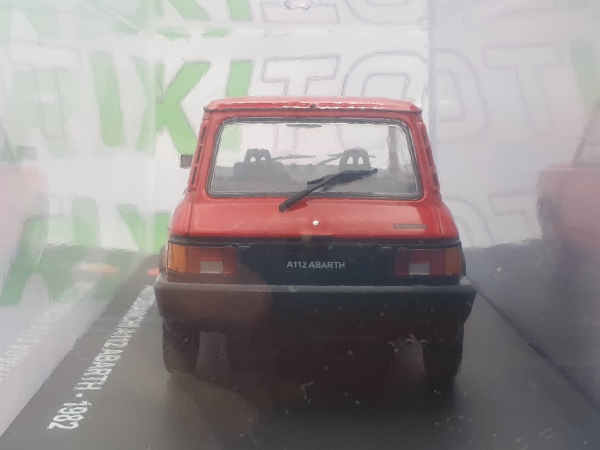 Autobianchi A 112 Abarth Edicola 1/24 Rosso 1982 - RikiToys - Edicola