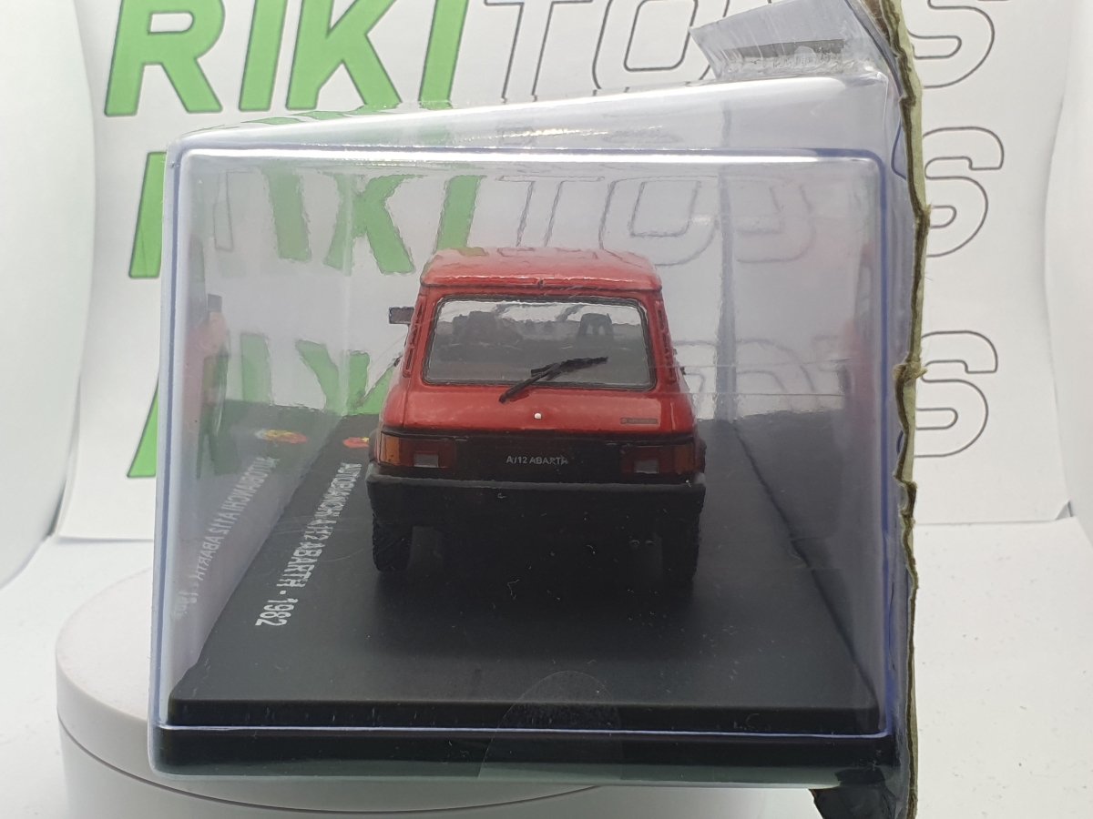 Autobianchi A 112 Abarth Edicola 1/24 Rosso 1982 - RikiToys - Edicola