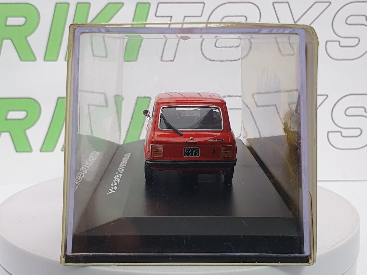 Autobianchi A112 Abarth Edison 1/43 Rosso 1974 - RikiToys - Edison