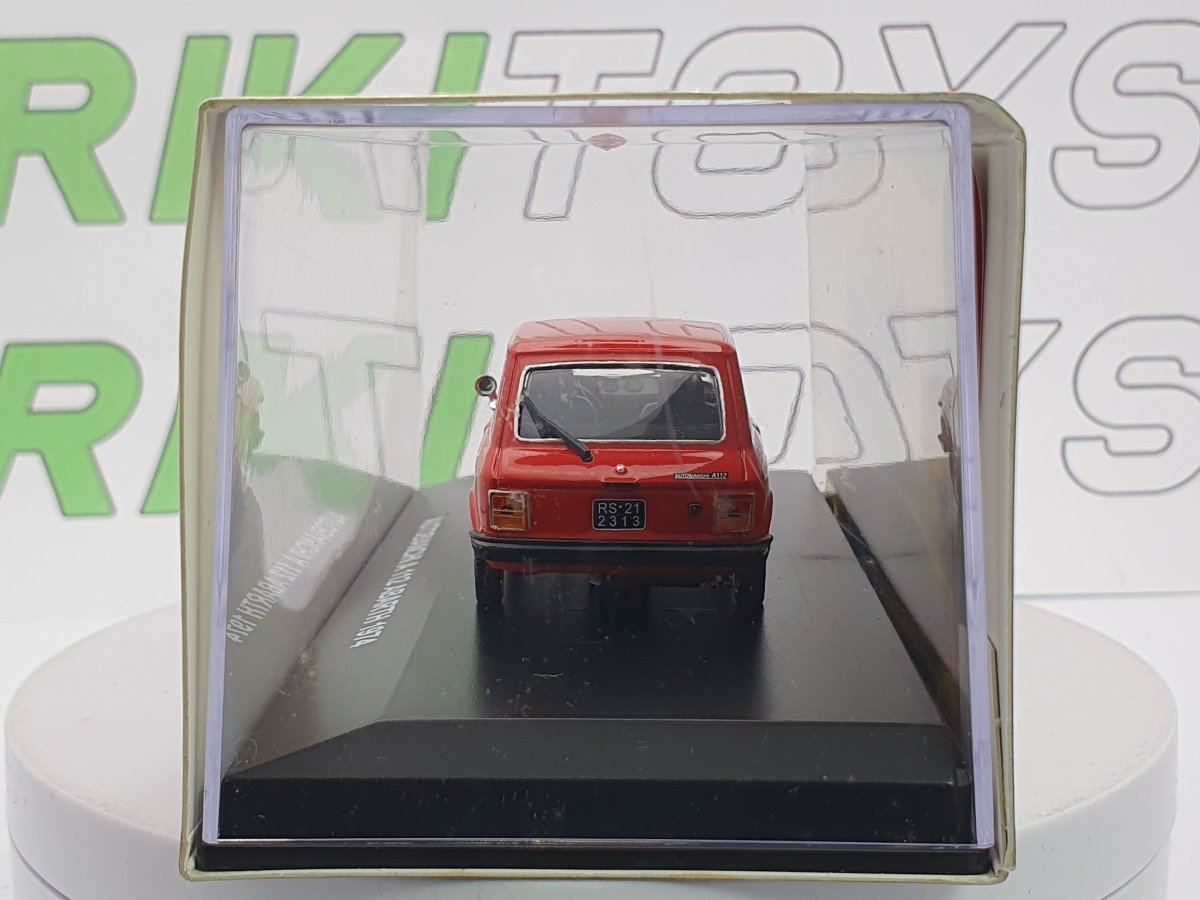 Autobianchi A112 Abarth Edison 1/43 Rosso 1974 - RikiToys - Edison
