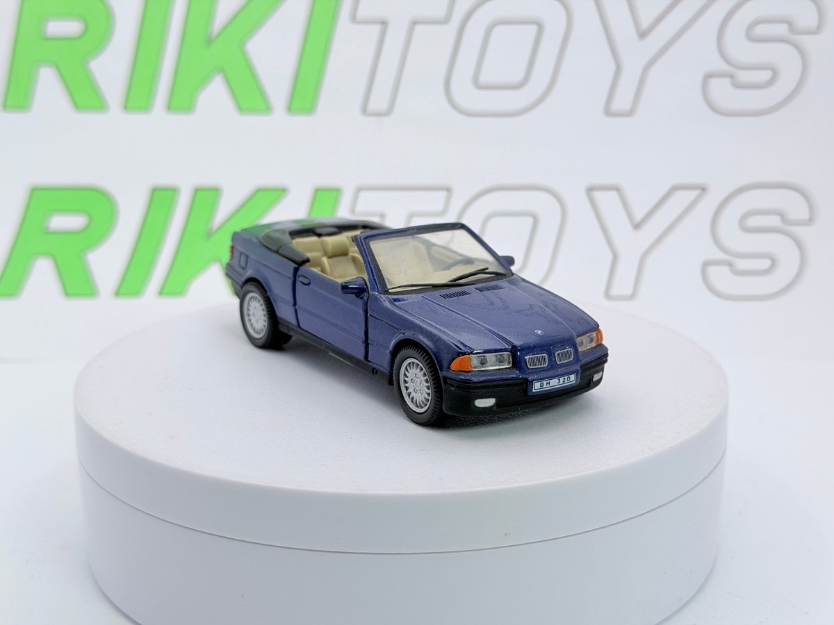 BMW 325 i Cabrio E36 Cararama 1/43 Blu - RikiToys - Cararama