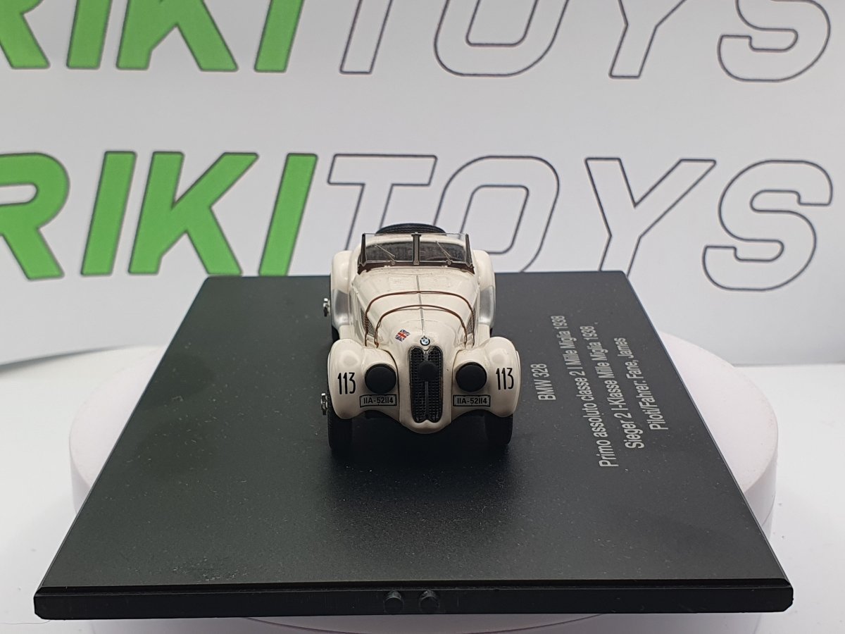 BMW 328 Mille Miglia (1938) 1/43 Bianco - RikiToys - RikiToys#