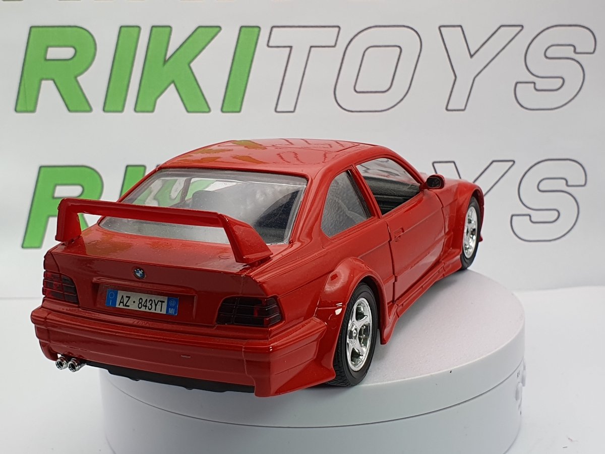 BMW M3 E36 Burago 1/24 Rosso - RikiToys - Burago#