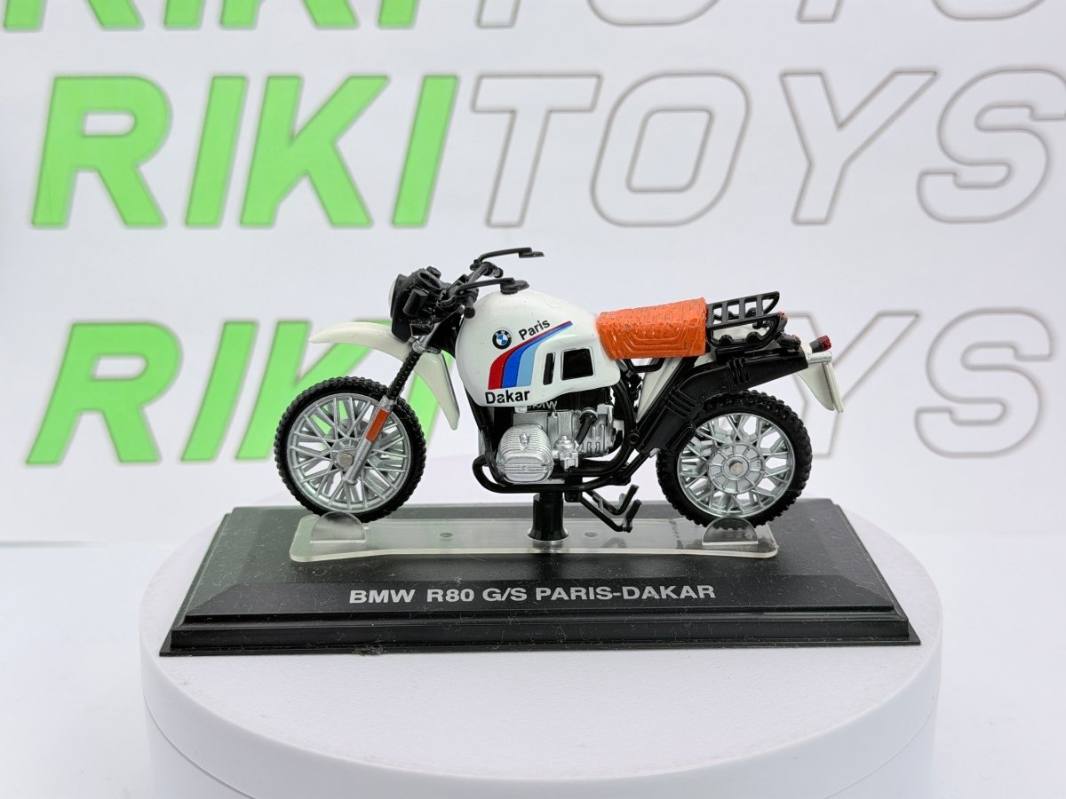 BMW R 80 G/S Edicola 1/24 Bianco - RikiToys - Edicola#