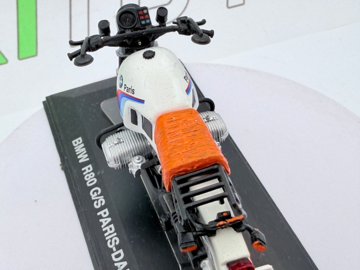 BMW R 80 G/S Edicola 1/24 Bianco - RikiToys - Edicola#