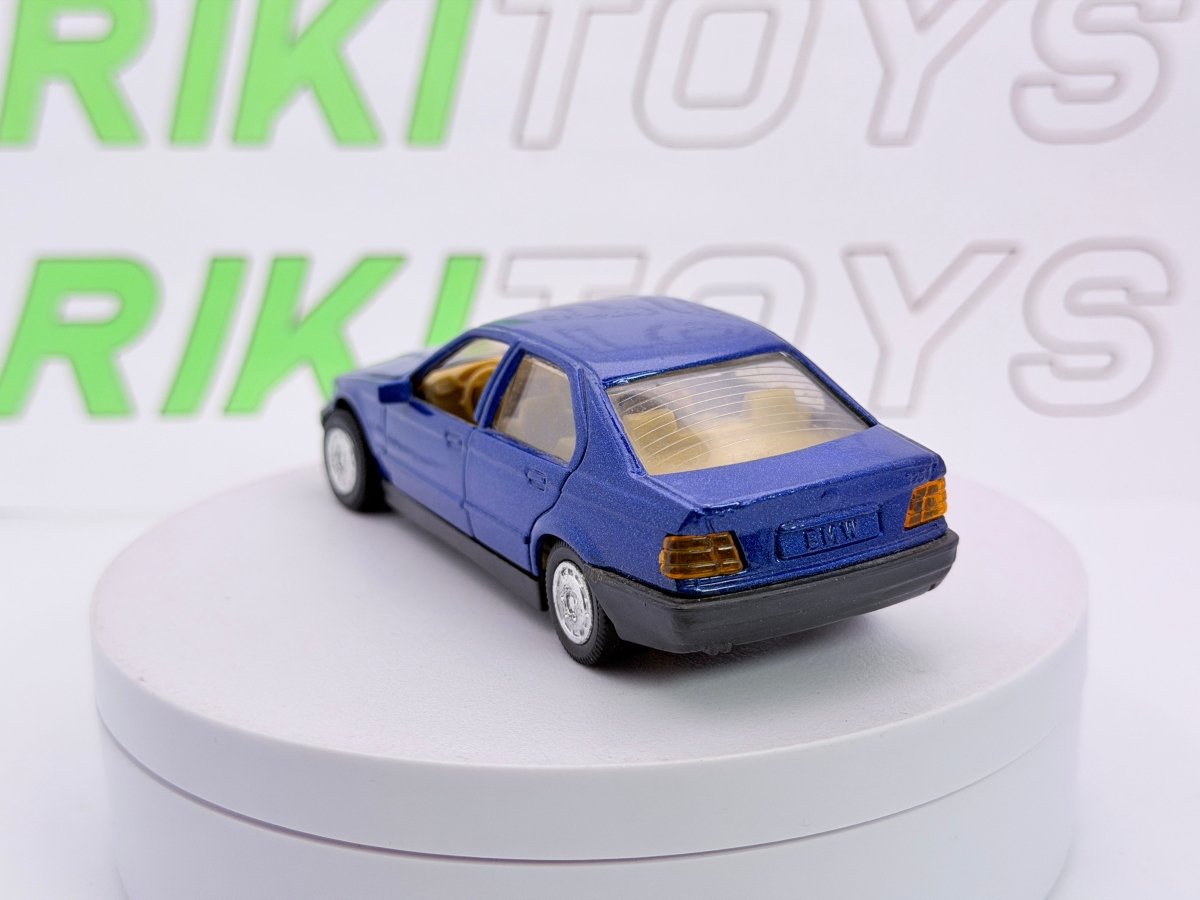 BMW Serie 3 E36 Welly 1/38 Blu Metalizzato 1991 - RikiToys - Welly