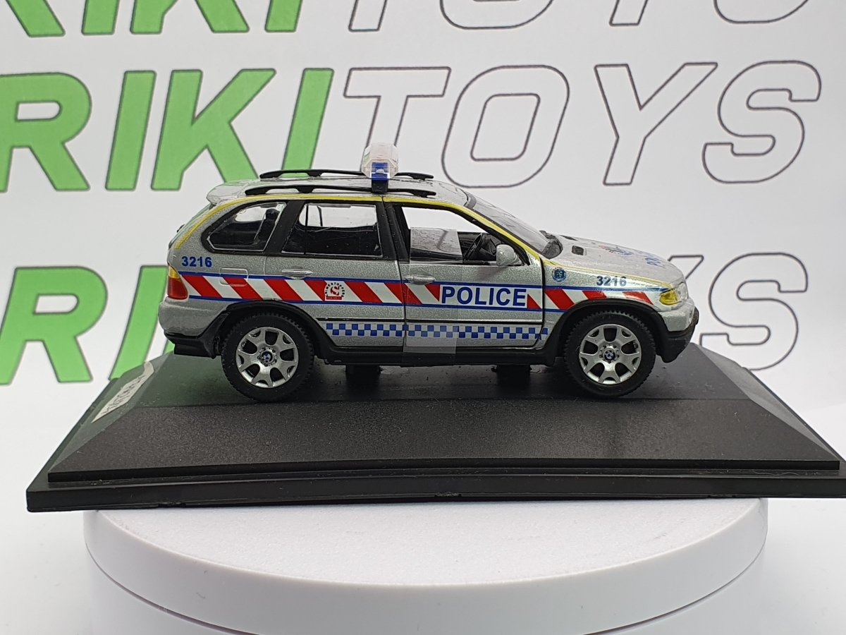 BMW X5 Edicola 1/43 Argento 2002 - RikiToys - Edicola