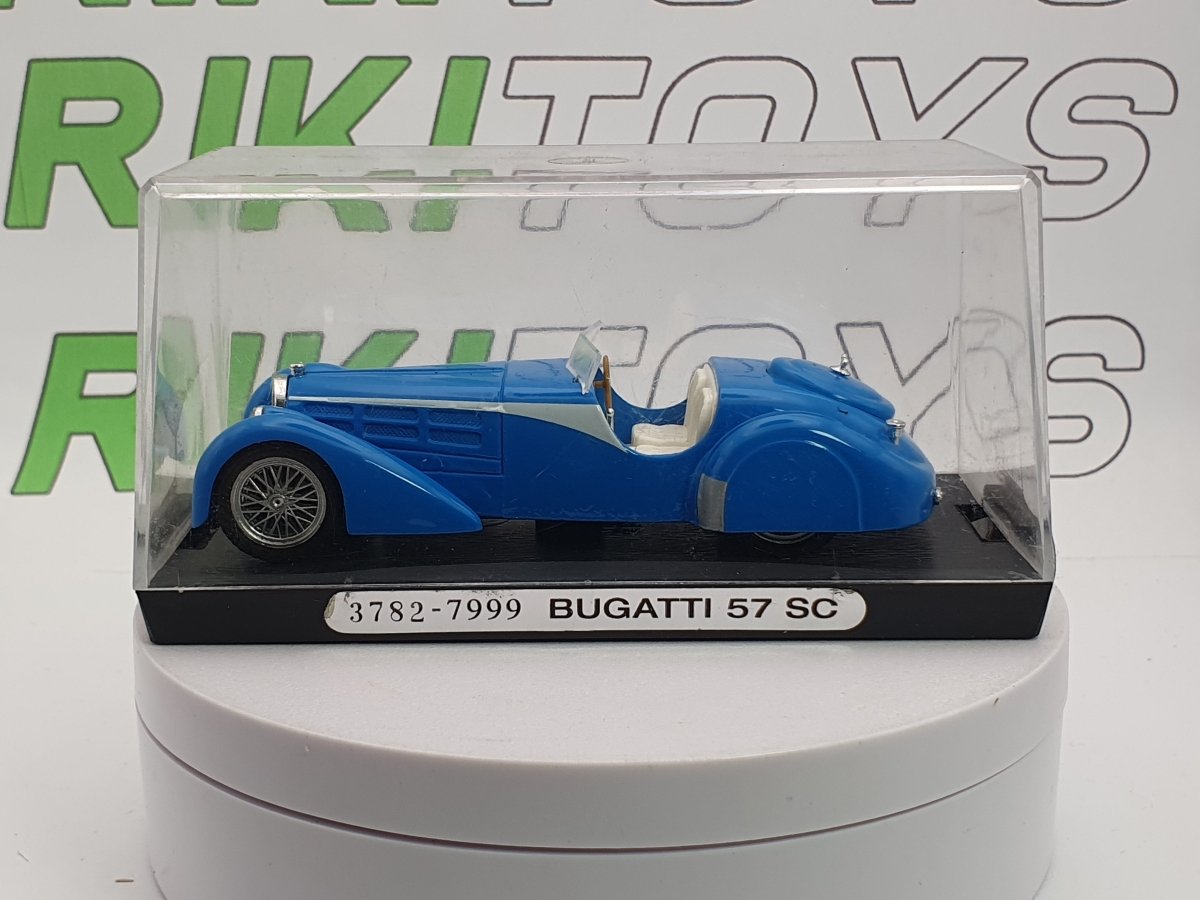 Bugatti 57 S Brumm 1/43 Azzurro 1936 - RikiToys - Brumm
