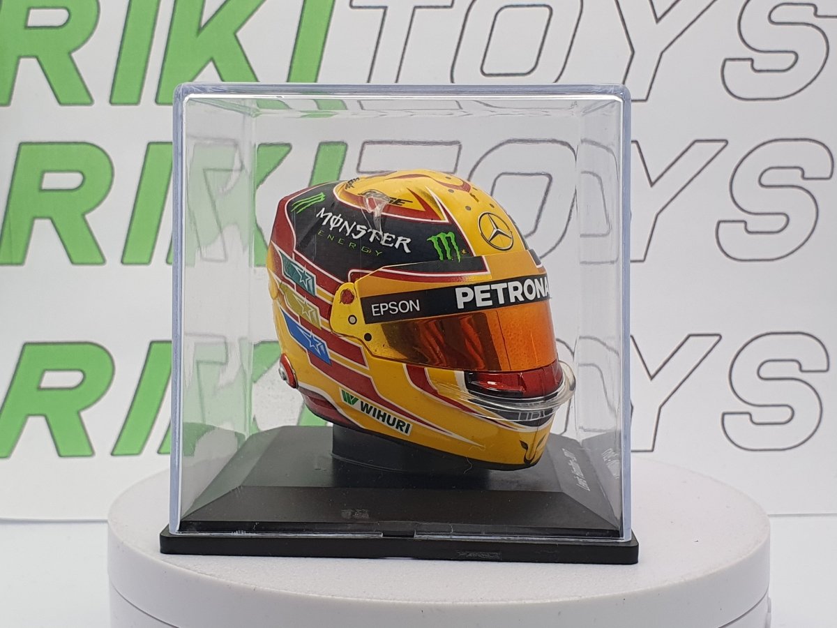 Casco Lewis Hamilton Edicola Giallo - RikiToys - Edicola