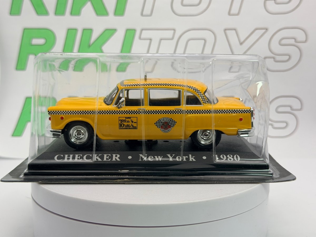 Checker Taxi NYC Edicola 1/43 Giallo 1980 - RikiToys - Edicola