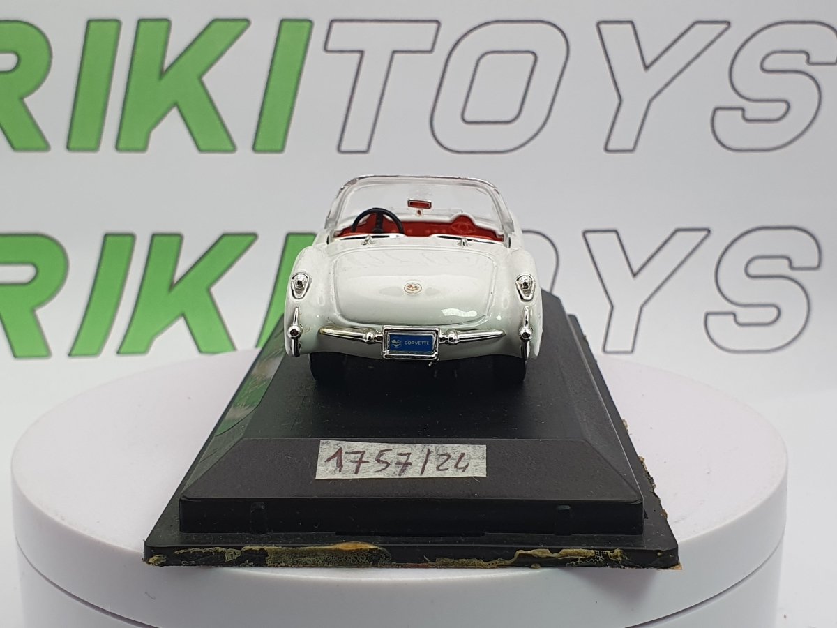 Chevrolet Corvette Edicola 1/43 Bianco 1957 - RikiToys - Edicola