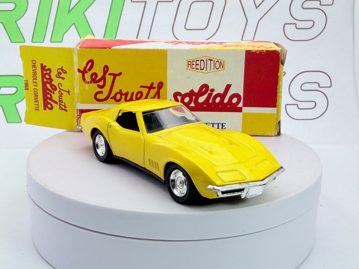 Chevrolet Corvette Solido 1/43 Giallo 1968 - RikiToys - Solido