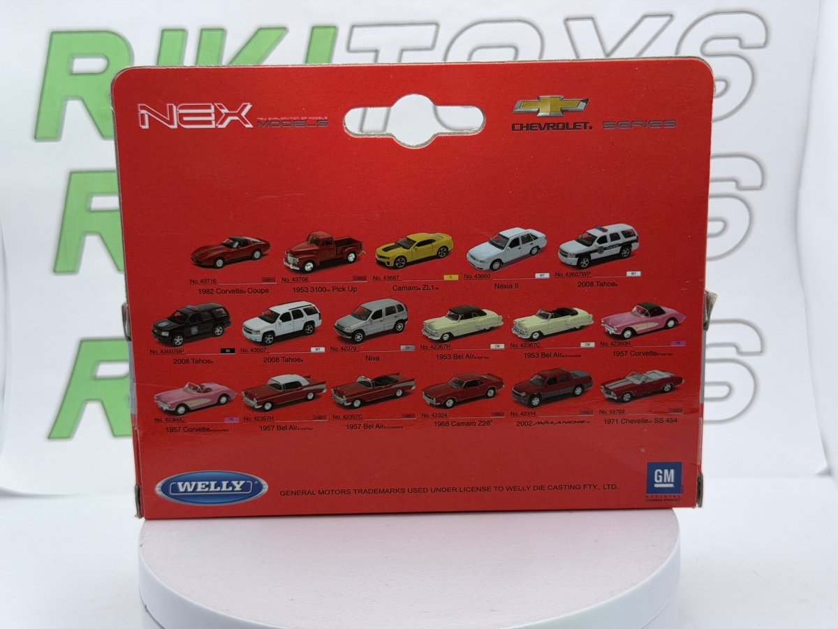 Chevrolet Silverado Welly 1/43 BIanco 2017 - RikiToys - Welly
