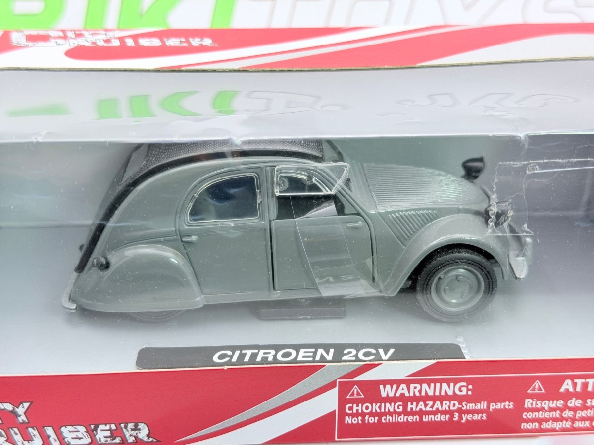 Citroen 2 CV New Ray 1/32 Grigio - RikiToys - New Ray